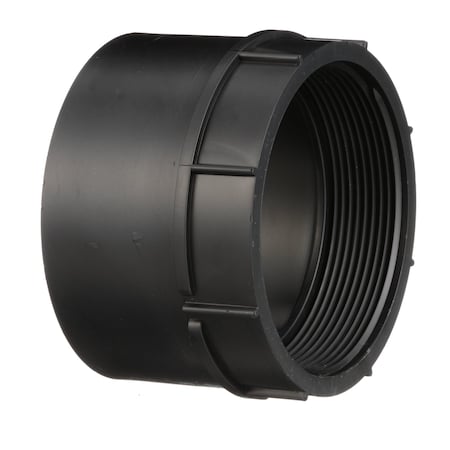 Charlotte Pipe And Foundry 4 in. Female Adapter Black 48586